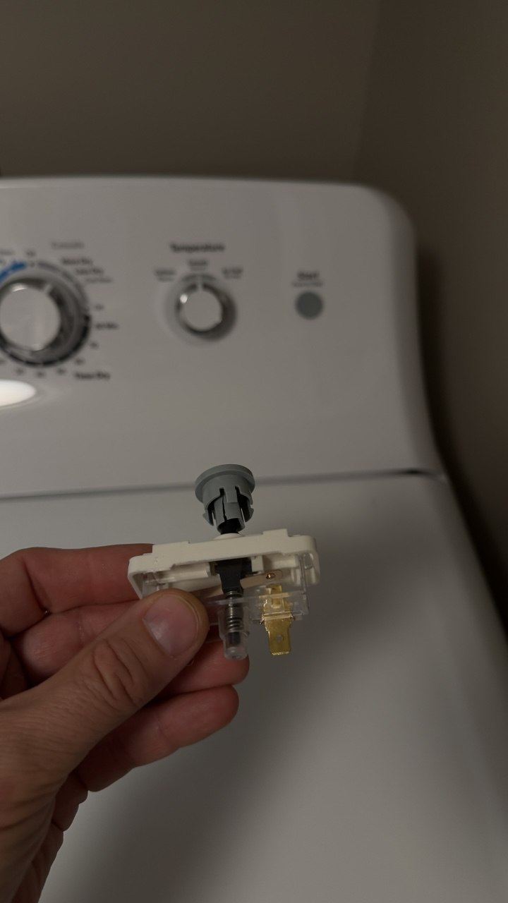 Dryer repair in progress in a Naples home
